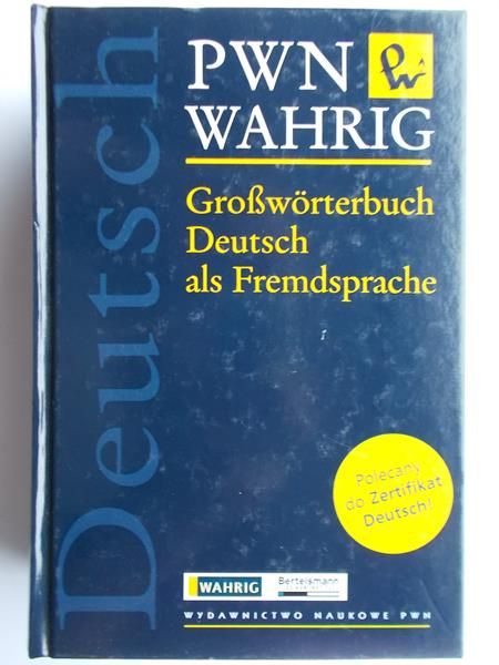 Burfeind Wahrig Renate - Grossworterbuch Deutsch als Fremdsprache