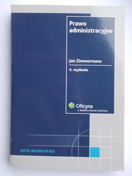 Zimmermann Jan -  Prawo administracyjne