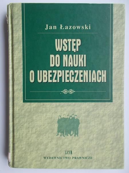 Wstęp do nauki o ubezpieczeniach