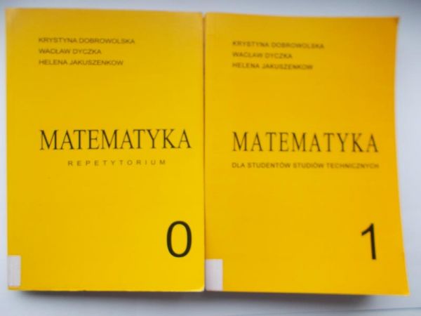 Dobrowolska Krystyna - Matematyka, T. 0 - 1