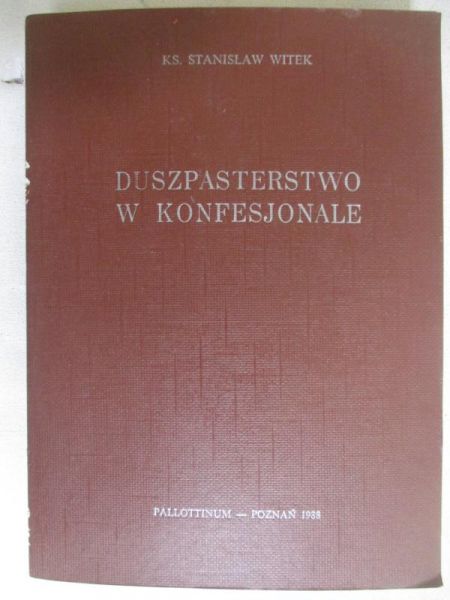 Duszpasterstwo w konfesjonale