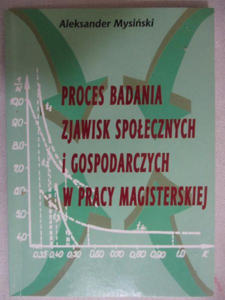 Proces badania zjawisk społecznych i gospodarczych w pracy magisterskiej
