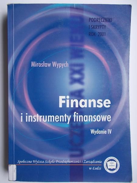 Finanse i instrumenty finansowe