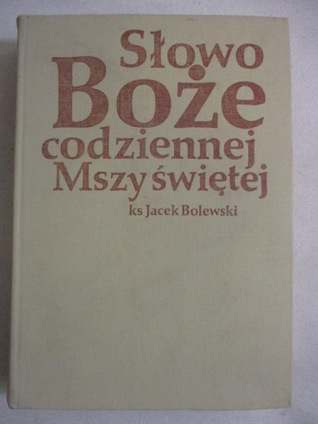 Słowo Boże codziennej Mszy świętej