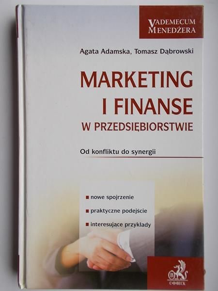 Adamska Agata - Marketing i finanse w przedsiębiorstwie