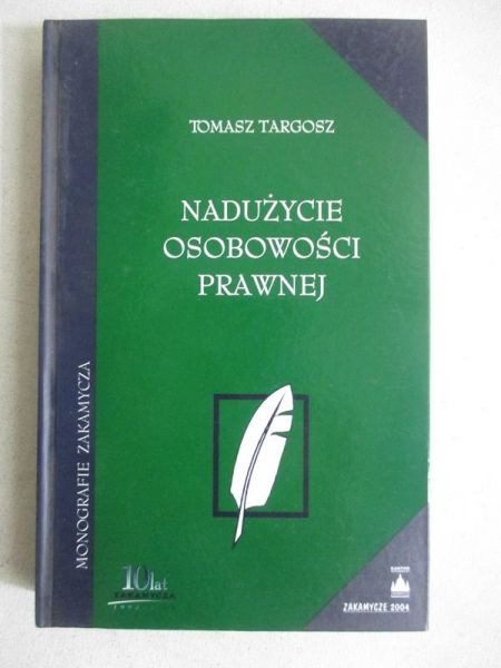 Nadużycie osobowości prawnej