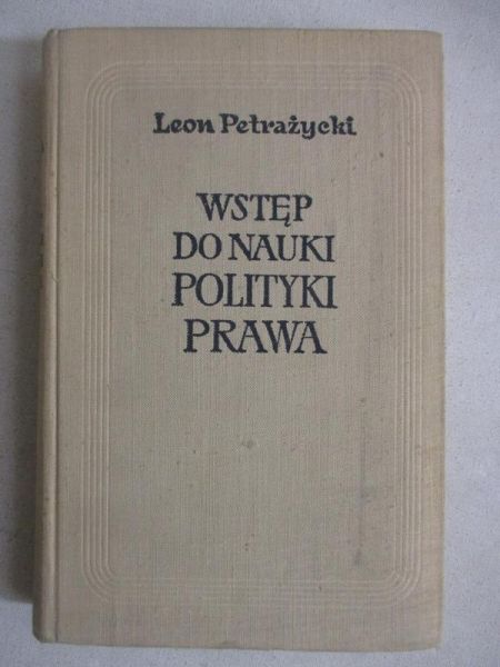 Wstęp do nauki polityki prawa