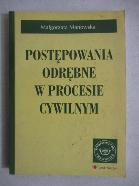 Postępowania odrębne w procesie cywilnym