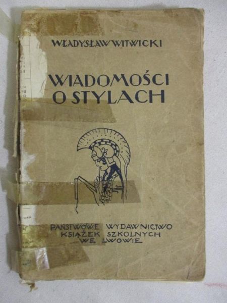 Wiadomości o stylach, 1934r.