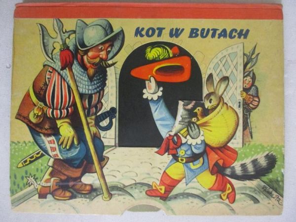 Kot w butach, rozkładanka
