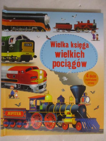 Cullis Megan - Wielka księga wielkich pociągów