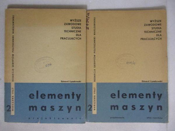 Elementy maszyn. Projektowanie cz. II + atlas rysunków