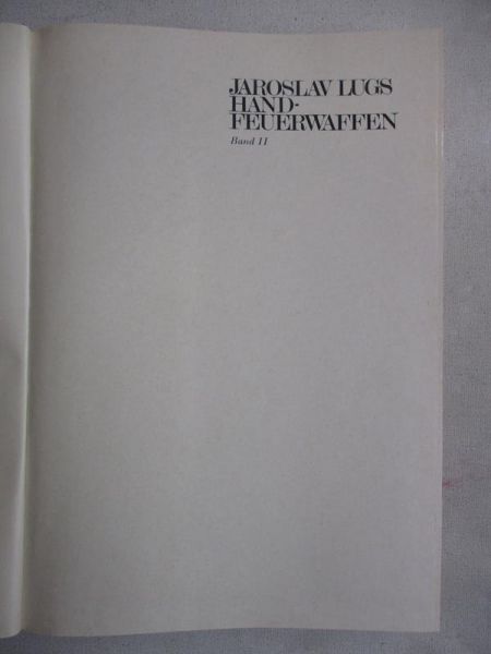 Lugs Jaroslav - Handfeuerwaffen