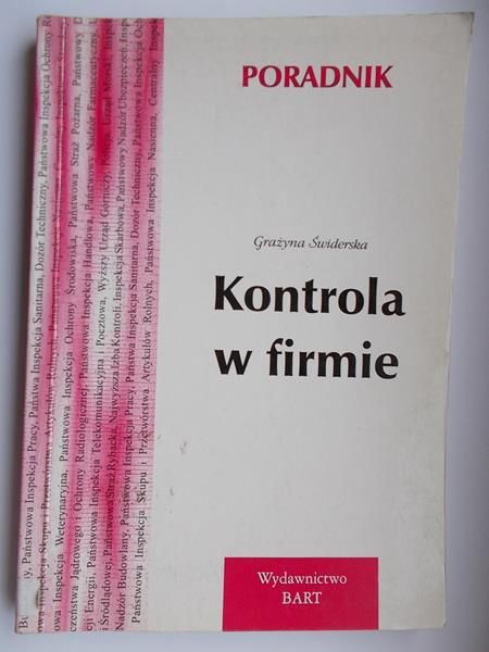 Kontrola w firmie