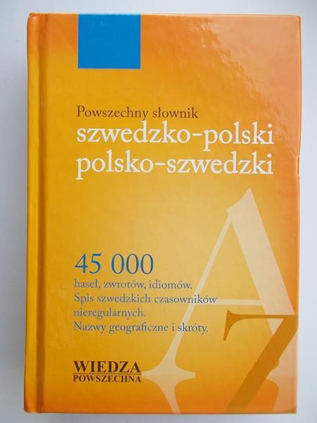 Powszechny słownik szwedzko – polski polsko – szwedzki