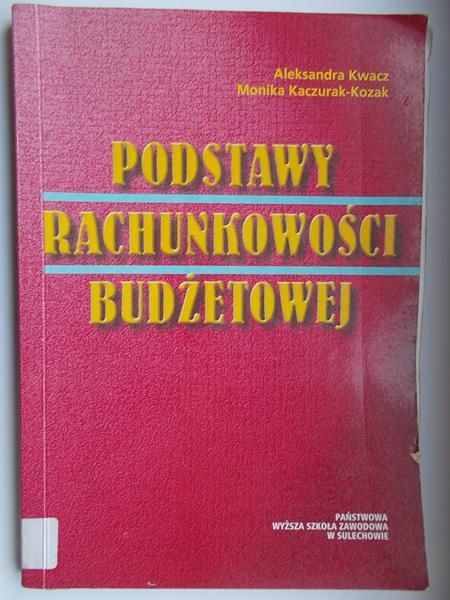 Podstawy rachunkowości budżetowej