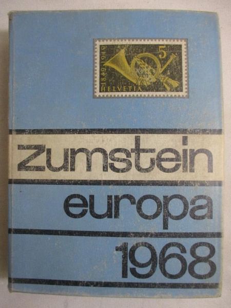 Europa 1968 Briefmarken-Katalog Zumstein