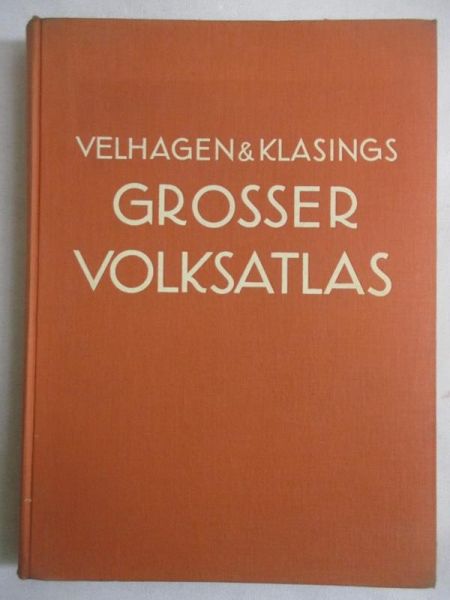 Grosser Volks-Atlas, 1936 r.