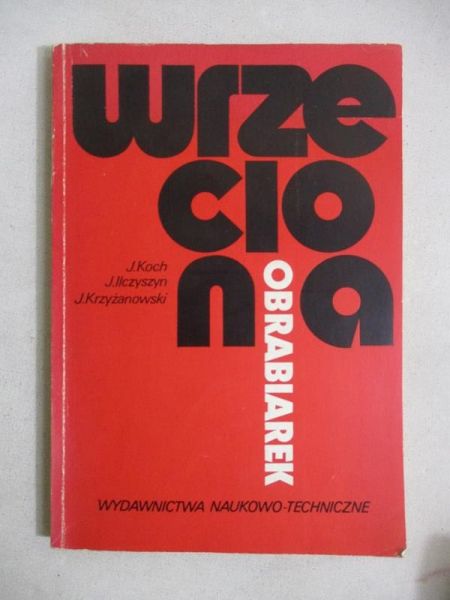 Wrzeciona obrabiarek