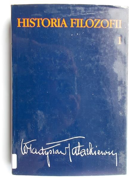 Historia filozofii, tom I