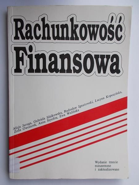 Rachunkowość Finansowa