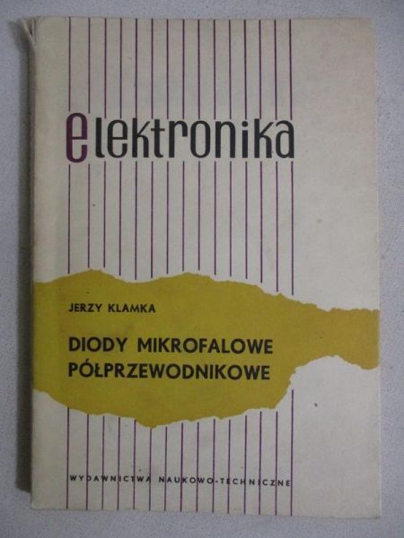 Klamka Jerzy - Diody mikrofalowe pólprzewodnikowe