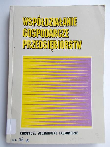 Współdziałanie gospodarcze przedsiębiorstw