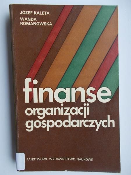 Finanse organizacji gospodarczych