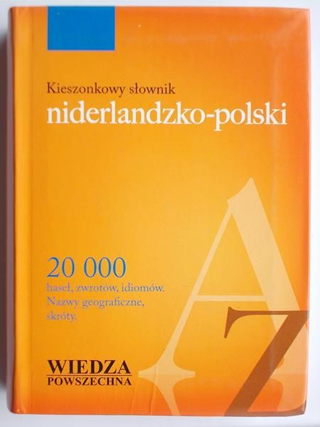 Kieszonkowy słownik niderlandzko-polski