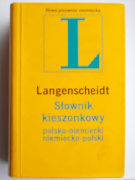 Słownik kieszonkowy polsko-niemiecki, niemiecko-polski