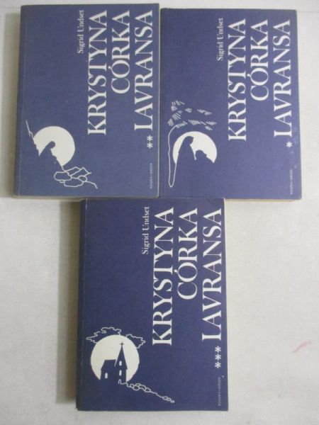 Krystyna córka Lavransa, tom 1-3