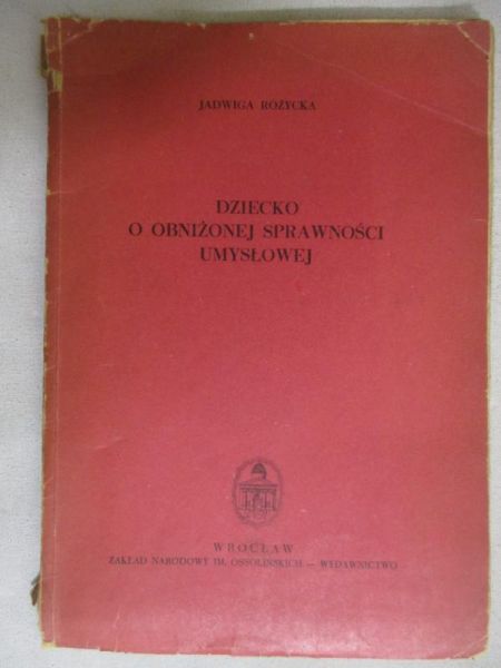 Dziecko o obniżonej sprawności umysłowej