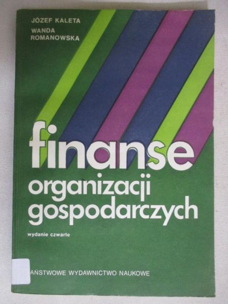 Finanse organizacji gospodarczych