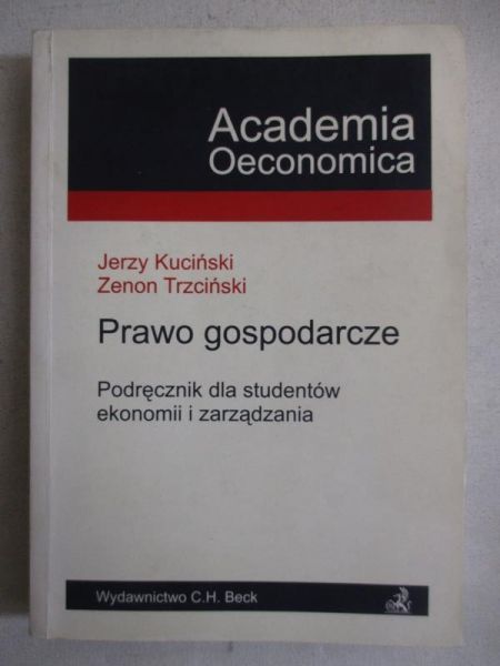 Kuciński Jerzy - Prawo gospodarcze