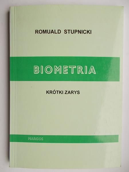 Stupnicki Romuald - Biometria, krótki zarys