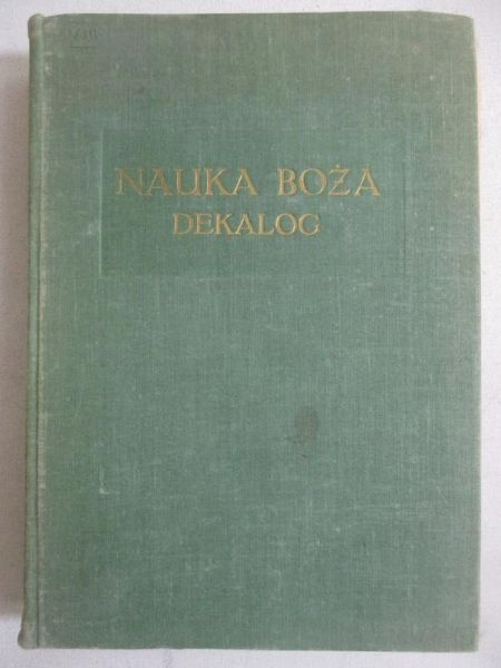 Nauka Boża. Dekalog