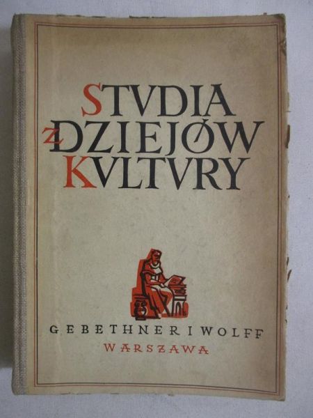 Barycz Henryk (red.) - Studia z Dziejów Kultury polskiej,1949 r.