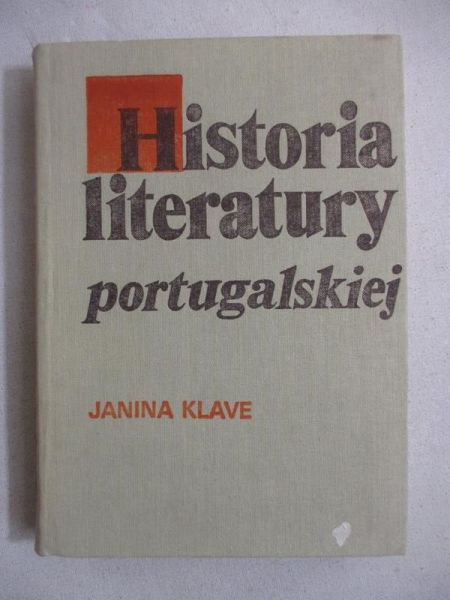 Klave Janina - Historia literatury portugalskiej