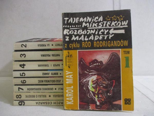 May Karol - Ród Rodrigandów, T. I-IX