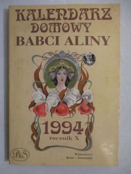 Kalendarz domowy babci Aliny, 1994, rocznik X