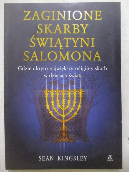 Kingsley Sean - Zaginione skarby świątyni Salomona
