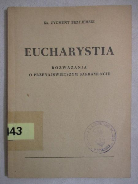 Eucharystia, 1950 r.