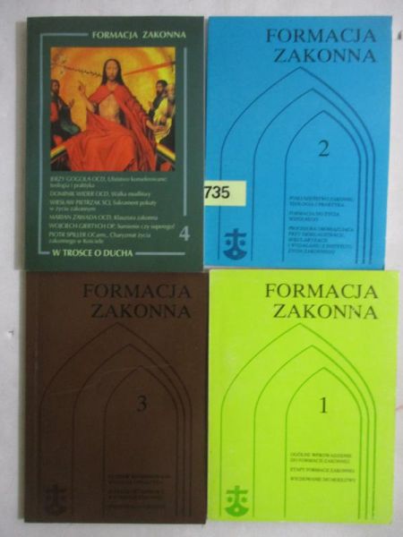 Gogola J. W. (red.) - Formacja zakonna, t. I-IV