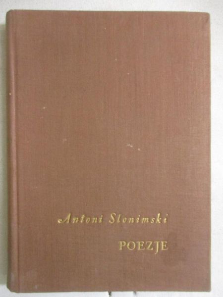 Słonimski Antoni - Poezje