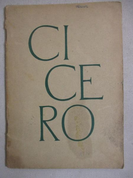 Ciciero, klasa VI