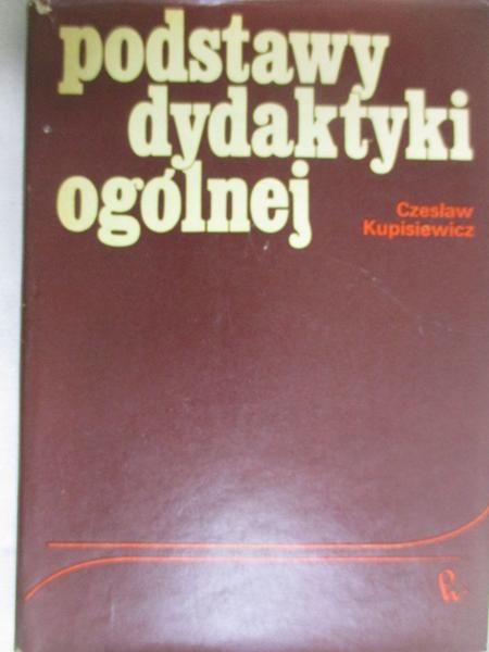 Podstawy dydaktyki ogólnej