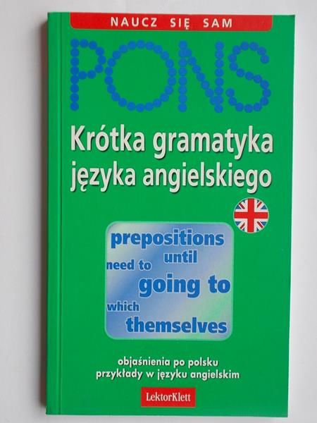 Pons krótka gramatyka języka angielskiego