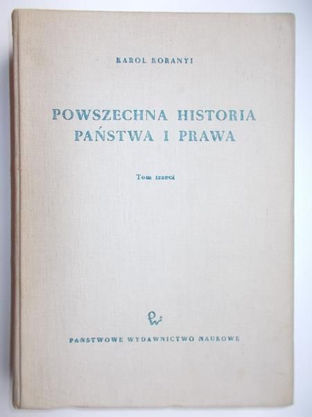 Powszechna historia państwa i prawa