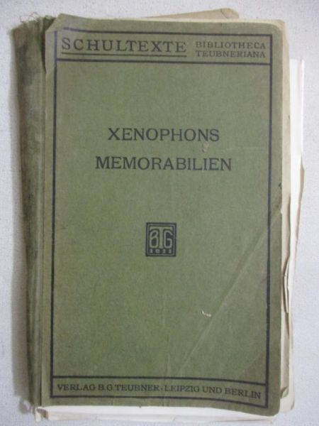 Xenophons Memorabilien, 1911 r.