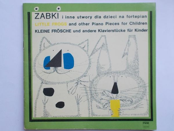 Żabki i inne utwory dla dzieci na fortepianie